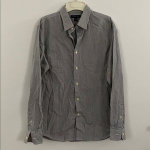 Banana Republic stripe button down. Size Medium
